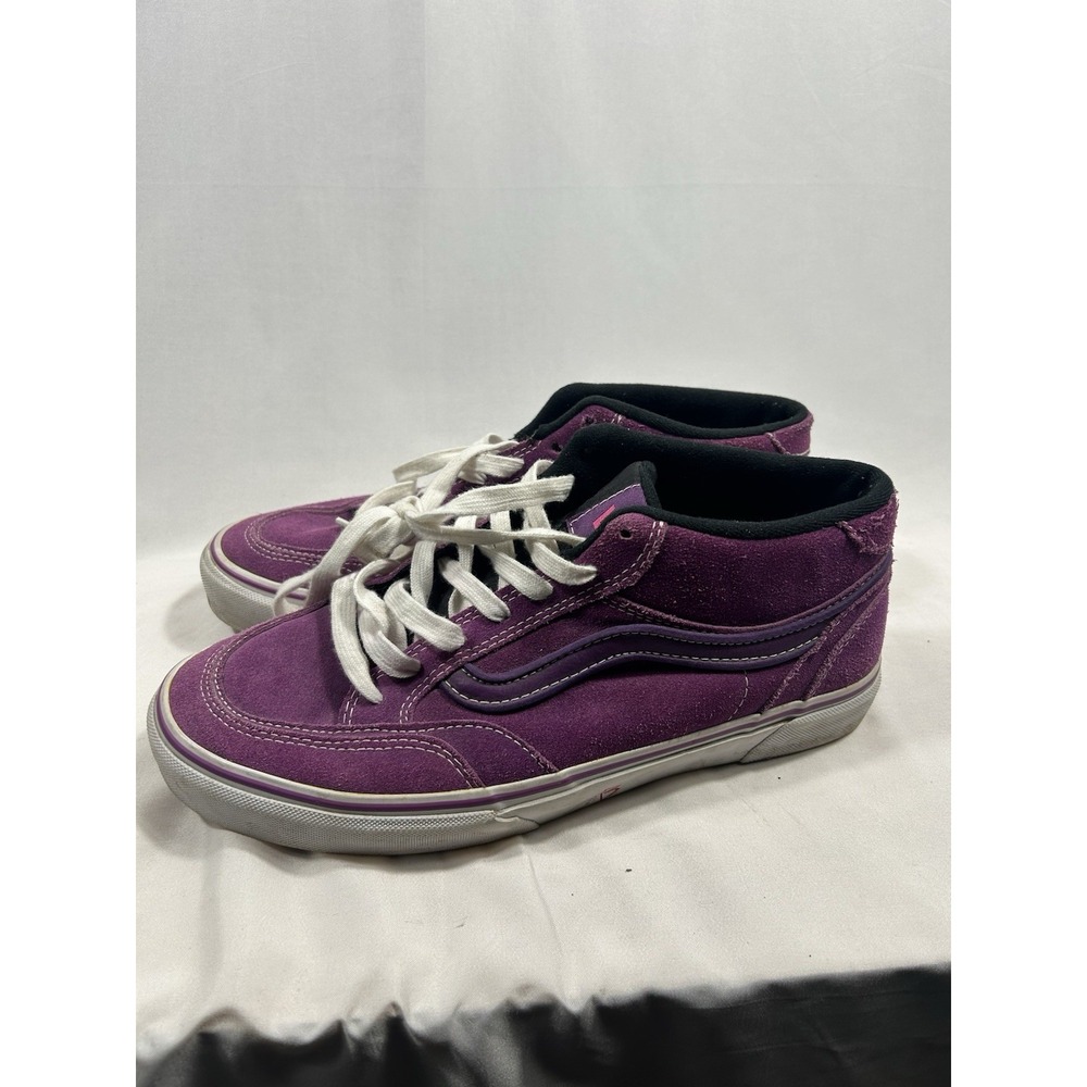 Vans Holder Mid Purple Suede Street Skate Shoes US M9.5 W11 EU42.5 VN-0HJUZ1N